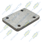 Крышка прямоуг.64х43х5; 4отв.ф6 привода переднего ведущего моста МТЗ